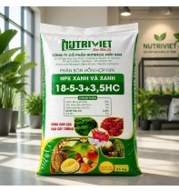 Phân bón NPK Xanh và Xanh 18-5-3 + 3,5 Hữu Cơ